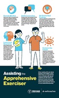 Assisting the Apprehensive Exerciser infographic