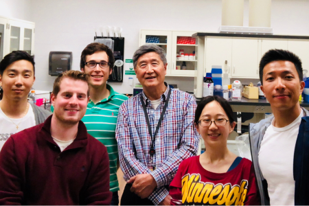 li li ji with lab team