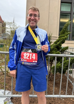 Ben Boudreaux, Boston Marathon 2025