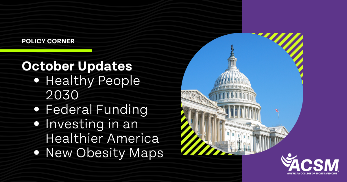 October Advocacy Updates