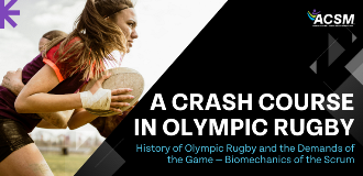 Cover image featuring the title of the blog post, and a female rugby player holding the ball