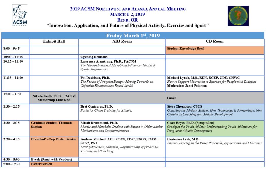 Schedule & Speakers