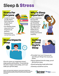Sleep & Stress infographic thumbnail