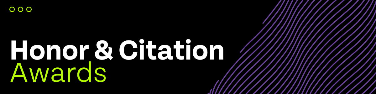 Honor & Citation Awards