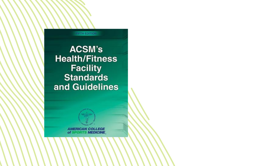 ACSM's health fitness facility standards and guidelines 5e book header