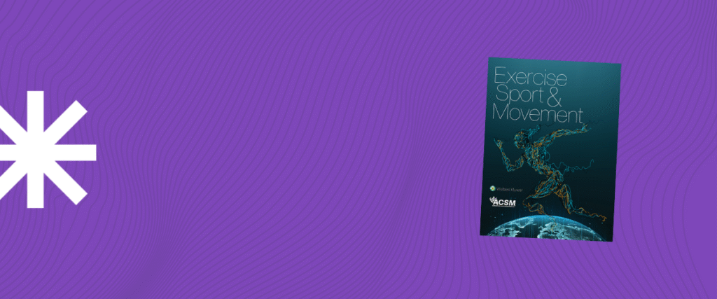 ESM journal cover on a purple background