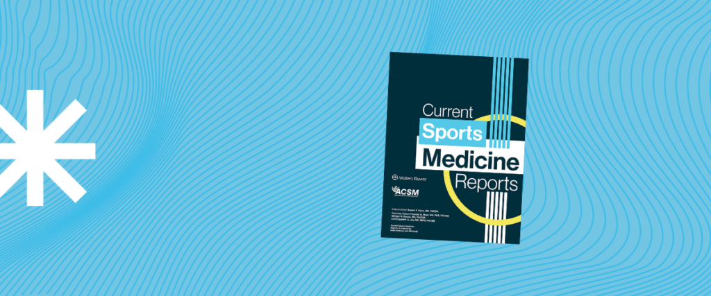 Cover of Current Sports Medicine Reports (CSMR)