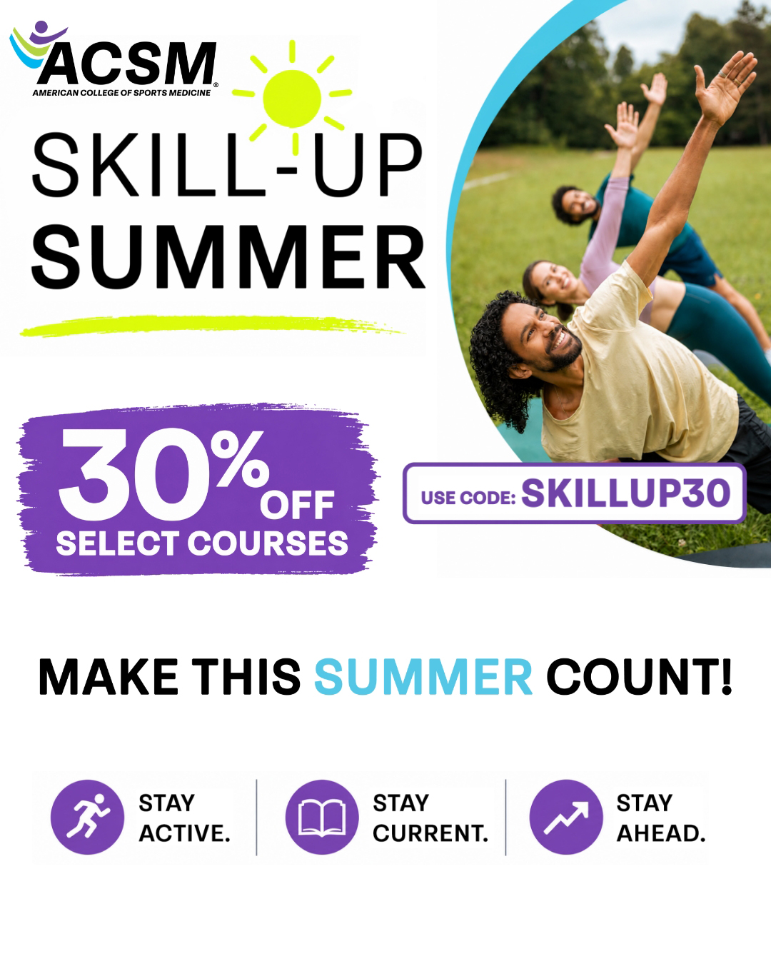 Skill-Up Summer 30% off select courses