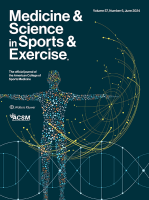 Medicine & Science in Sports & Exercise cover