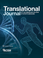 Translational Journal of the American College of Sports Medicine cover